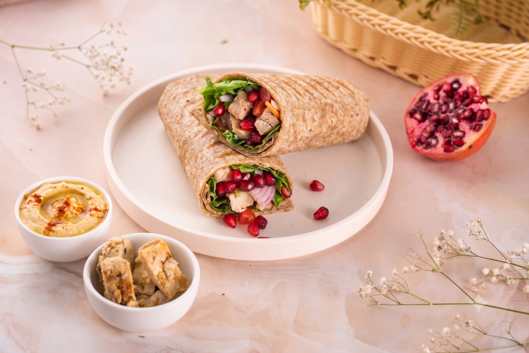 Lean Chicken Wrap